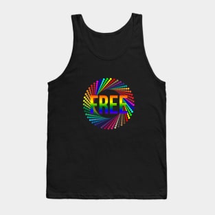 Free gay design Tank Top